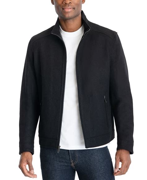 michael kors bomber mens|Michael Kors men's hipster jacket.